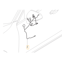 VOLVO S60 III V60 II wiązka drzwi głośnik przód BOWERS WILKINS