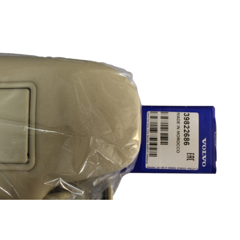 VOLVO S60 V60 lewa osłona przeciwsloneczna beżowa 39822686