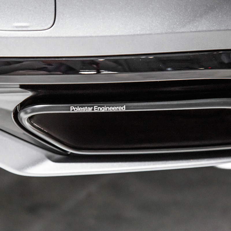 VOLVO V60 S60 Czarne końcówki wydechu kpl polestar engineered OE
