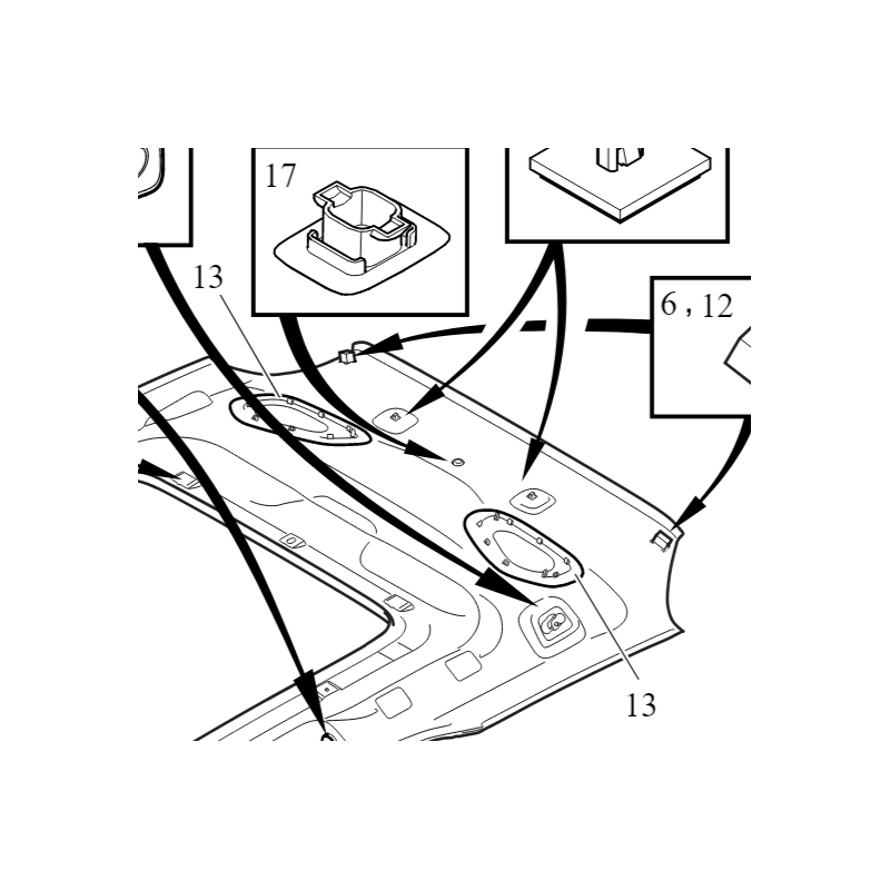 VOLVO XC60 V60 II lewa...