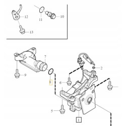 VOLVO EX40 XC40 POLESTAR 1 Oring uszczelka smoka miski olejowej 8692089 OE