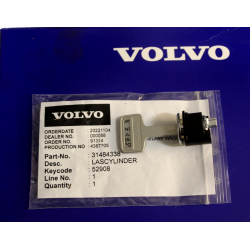 VOLVO V60 S60 XC40 Zamek schowka deski rozdzielczej 31416633 OE