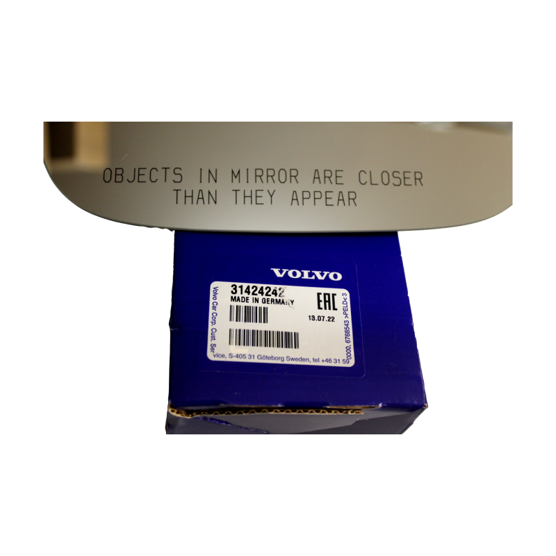 VOLVO XC60 prawy wkład lusterka prawe lusterko 31424242