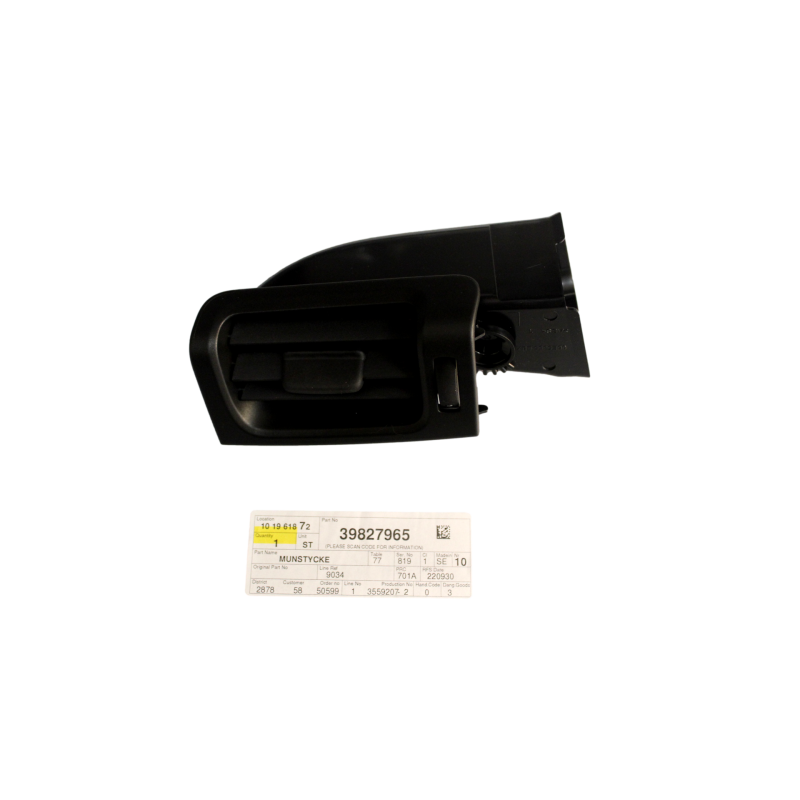 VOLVO XC60 Lewa kratka nawiewu środkowy słupek 39827965 OE