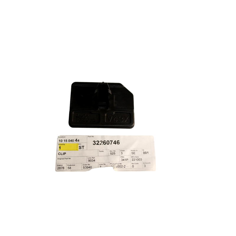VOLVO S60 Uchwyt spinka klips mocowanie podsufitki 32260746 OE