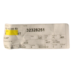 VOLVO V60 II korek wlewu płynu spryskiwaczy OE 32328251