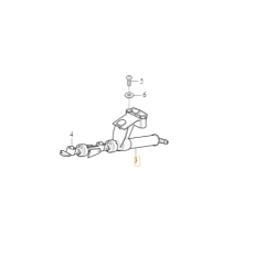 VOLVO Lewy spryskiwacz lampy reflektora 31294101 OE