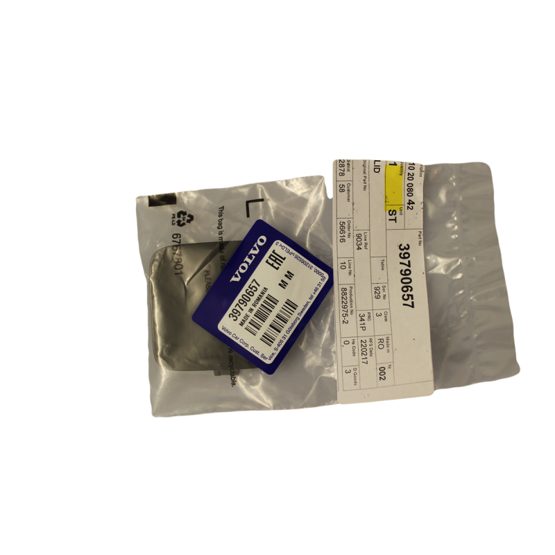 VOLVO Tylna zaślepka ucha holowniczego 39790657 OE