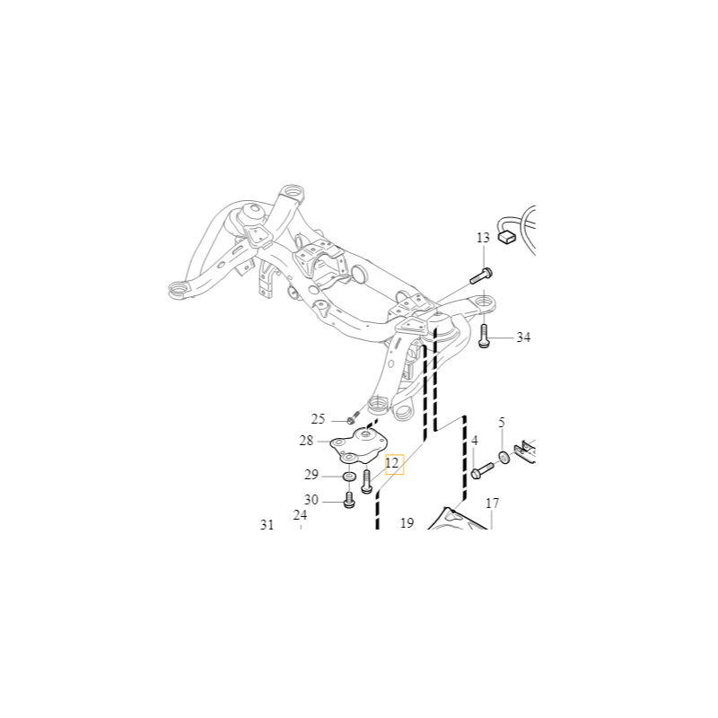 VOLVO X90I XC70 II śruba...