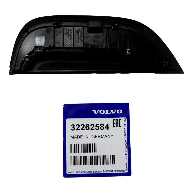 VOLVO S60 III tylna lewa listwa drzwi black OE