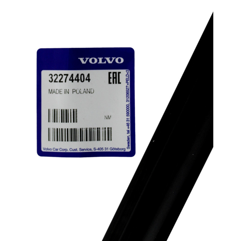 VOLVO S60 III przednia prawa listwa drzwi black OE