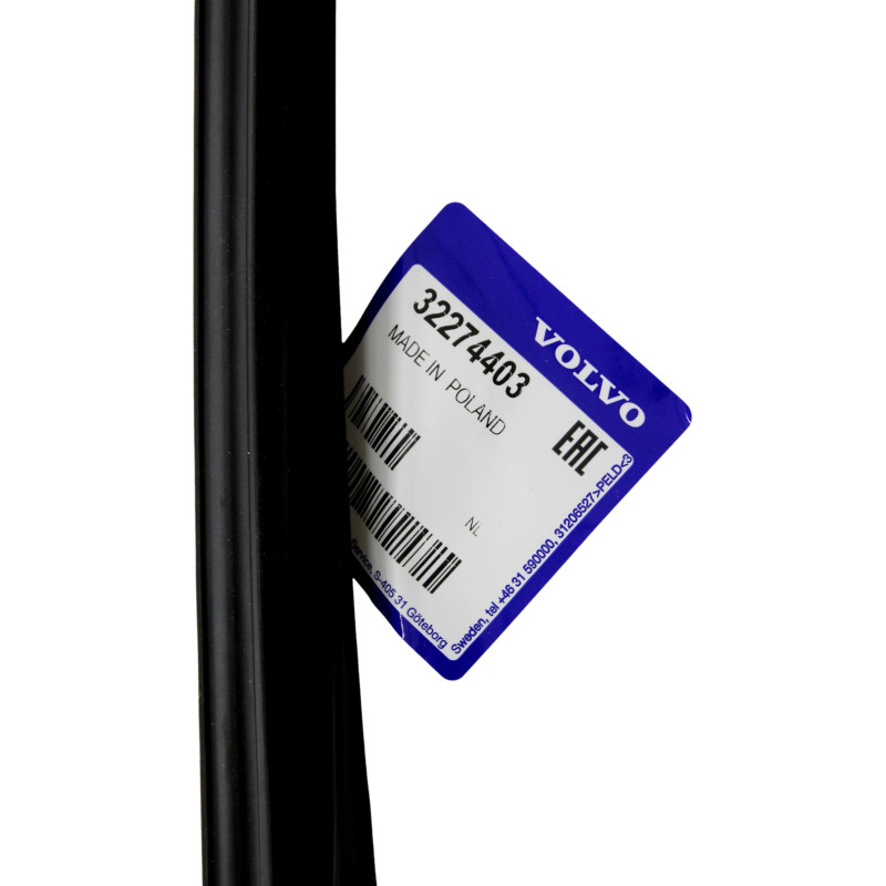 VOLVO S60 III przednia lewa listwa drzwi black OE