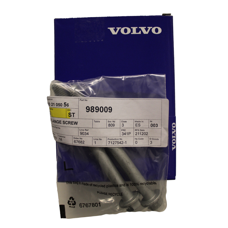 VOLVO XC90 XC60 V90 V60 S90 Śruba belki zderzaka przód m10x110 989009 OE