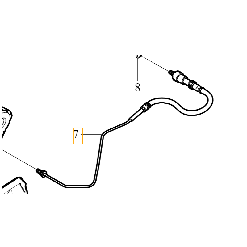 VOLVO V40 V40CC przewód...