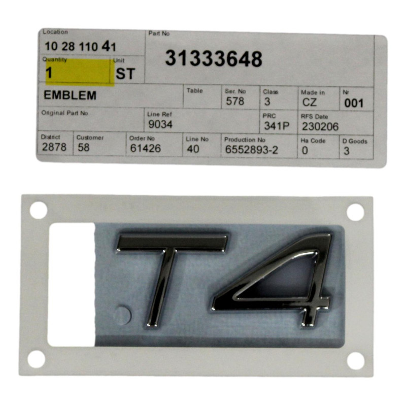 VOLVO S80 V70 S90L emblemat...