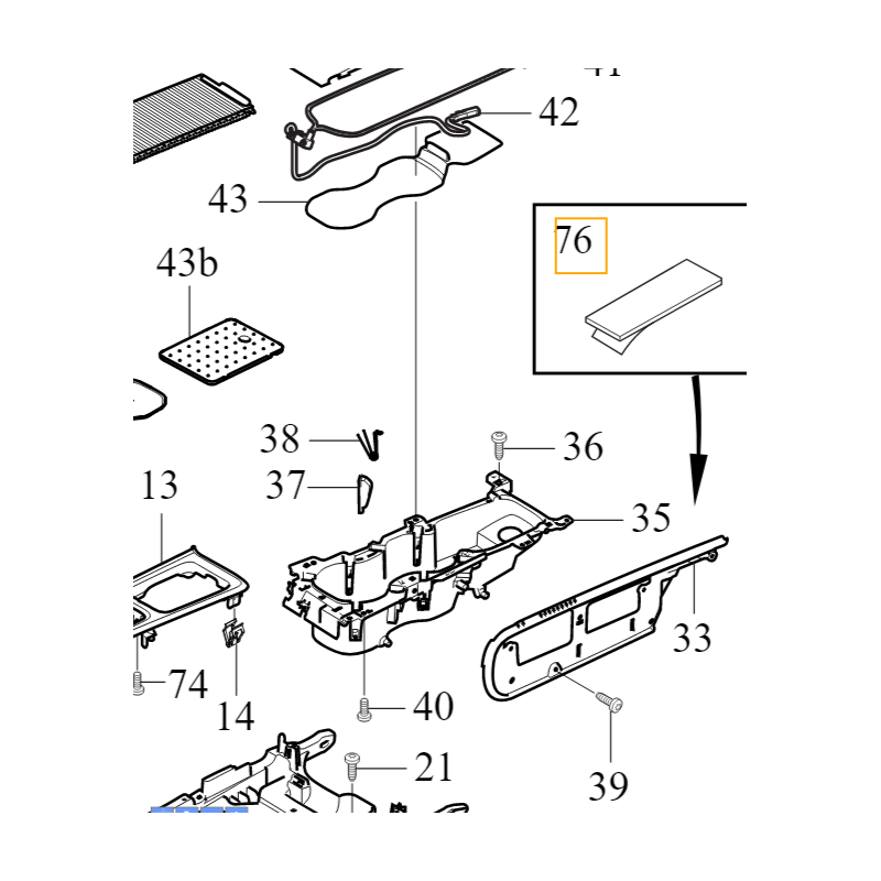 VOLVO S60 III V60 II tasma...