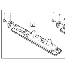 VOLVO V90 V90CC XC60 II mikrostyk klapy tył oświetlenie OE 31675534