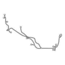 VOLVO V90 CC wiązka przedniego zderzaka kpl OE 31499272