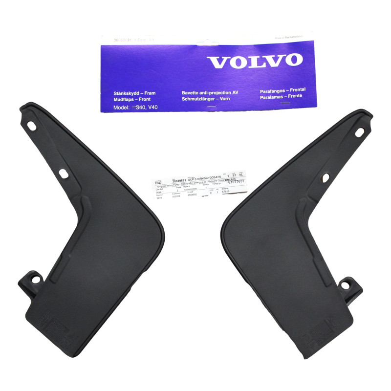 VOLVO S40 V40 I (-04) zestaw chlapacze przód OE
