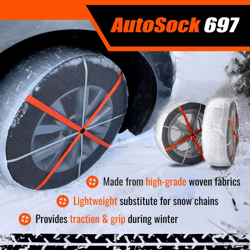 VOLVO Skarpety łańcuchy śniegowe autosock 31373760 OE