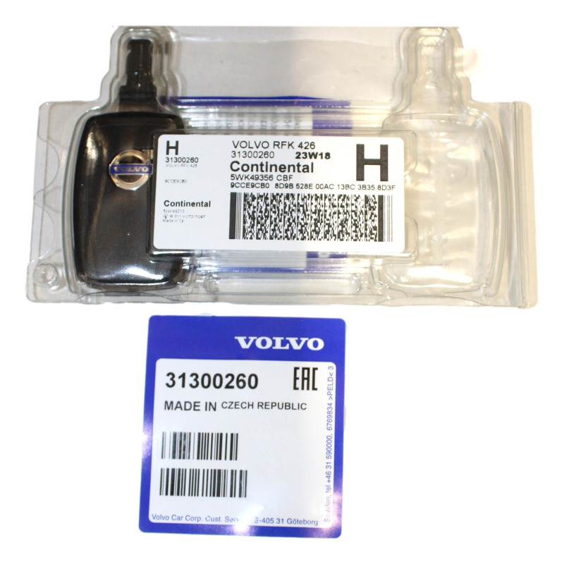 VOLVO C30 C70 S40 V50 kluczyk pilot 426MHz (Jap) OE