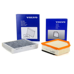 VOLVO V70 II 2,4D zestaw filtr powietrza + kabinowy OE