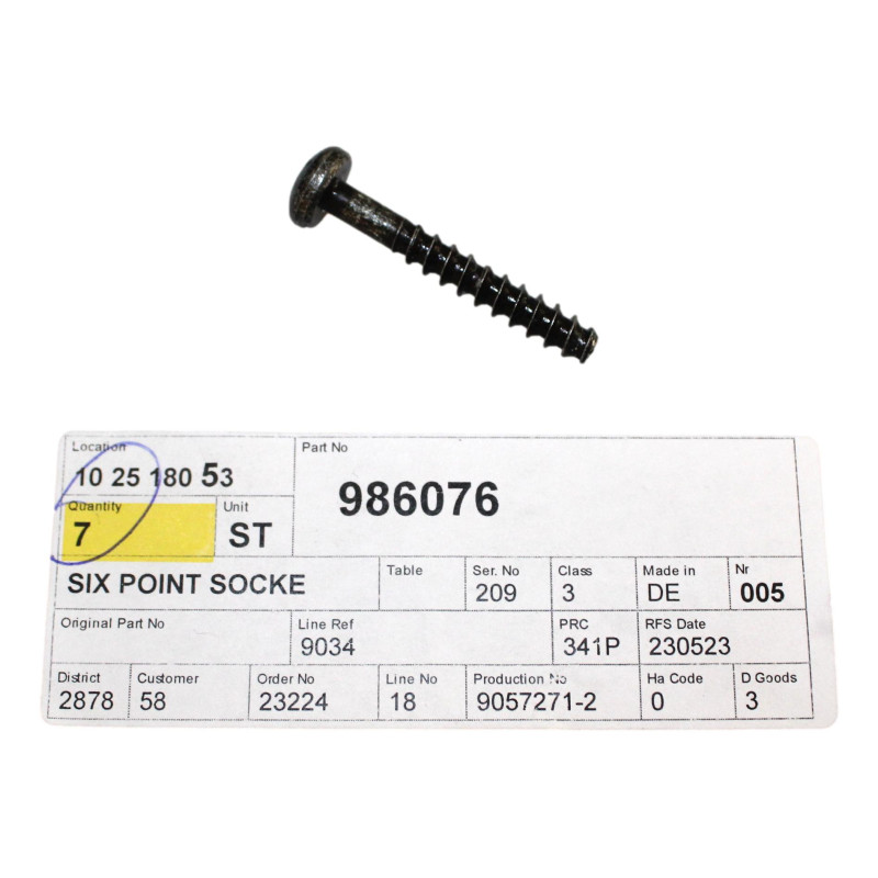 VOLVO oryginalna śruba...