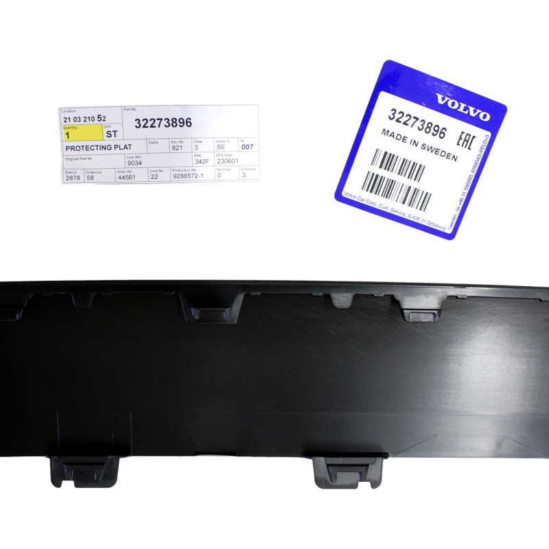 VOLVO C40 XC40 dolna listwa spoiler nakładka przedniego zderzaka OE