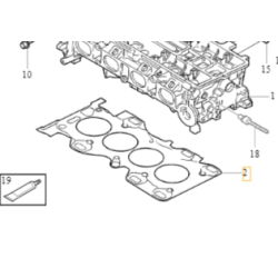 VOLVO C30 S40 V50 S80 V70 oryginalna uszczelka głowicy 2.0 16V OE