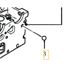 VOLVO C30 S40 V50 S80 V70 kulka kuleczka głowicy 2.0D OE