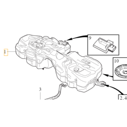 VOLVO XC60 XC90 V60CC V90CC II zbiornik paliwa 2,0T
