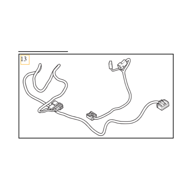 VOLVO S60 III V60 II wiązka...
