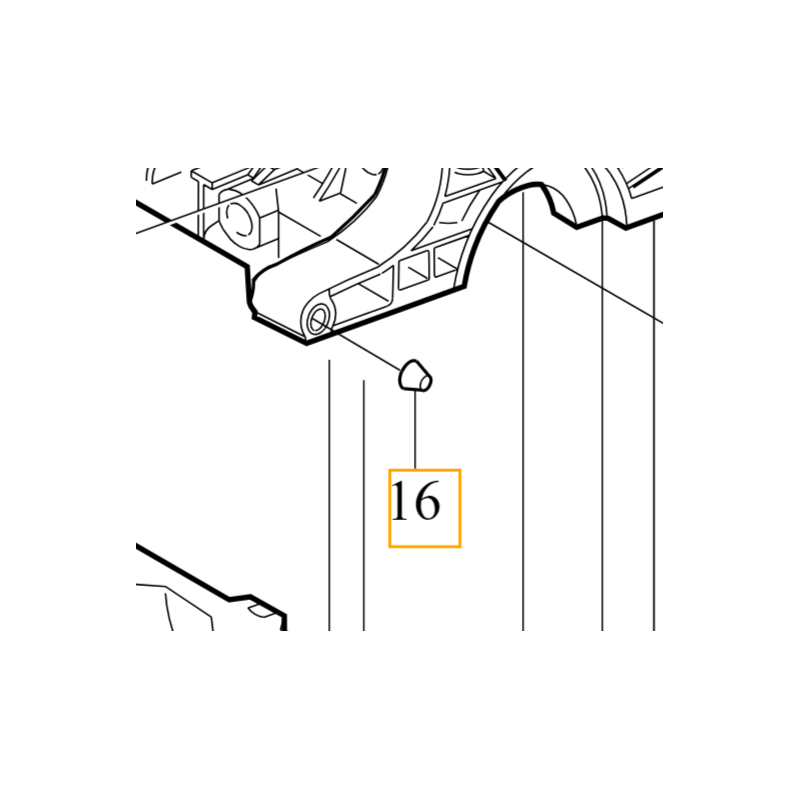 VOLVO kołek pin centrujący...