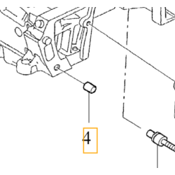 VOLVO kołek pin centrujący blok silnika 1.8 2.0 16V OE 8694743