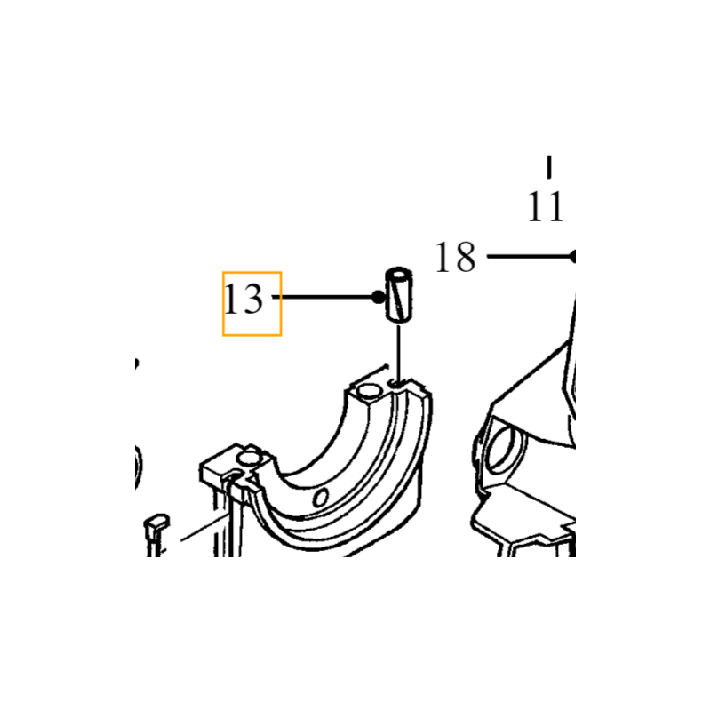 VOLVO kołek pin centrujący...