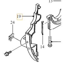 VOLVO C30 S40 V50 S80 V70 przednia osłona koła zamachowego 2.0D OE