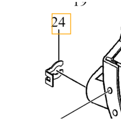 VOLVO C30 S40 V50 S80 V70 pierścień zabezpieczający 2.0D OE