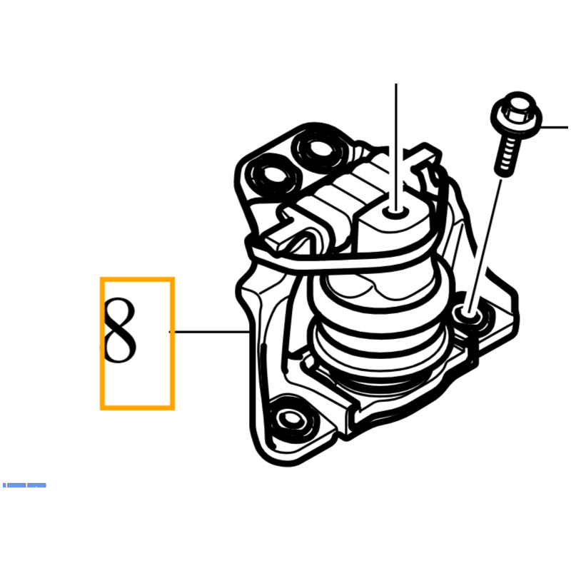 VOLVO S60 V60 XC60 II prawa...