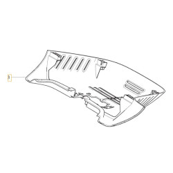 VOLVO XC90 II obudowa lusterka wewnętrznego pokrywa czujnika szyby OE