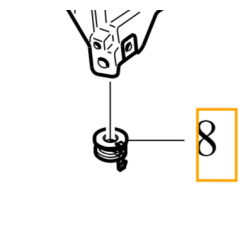 VOLVO S60 V60 S90 V90 C40 XC40 XC60 XC90 II podkładka śruba regulacyjna OE