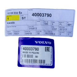 VOLVO XC60 II zaślepka haka holowniczego przód OE