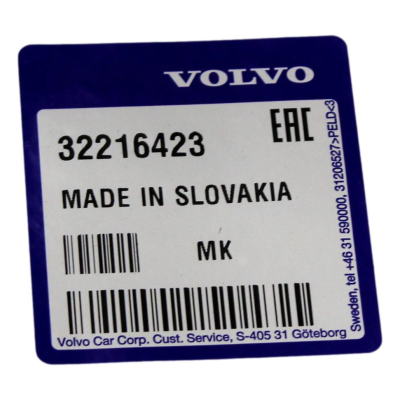 VOLVO XC60 Lewa przednia listwa nadkoła 3221 32216423 OE