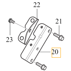 VOLVO C30 C70 S40 V50 V40 S60 V60 XC60 XC70 wspornik katalizatora OE