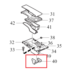 VOLVO XC60 XC90 II podświetlenie popielniczka środkowy tunel