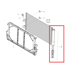 VOLVO S60 V60 XC60 II wkład filtr chłodnicy klimatyzacji