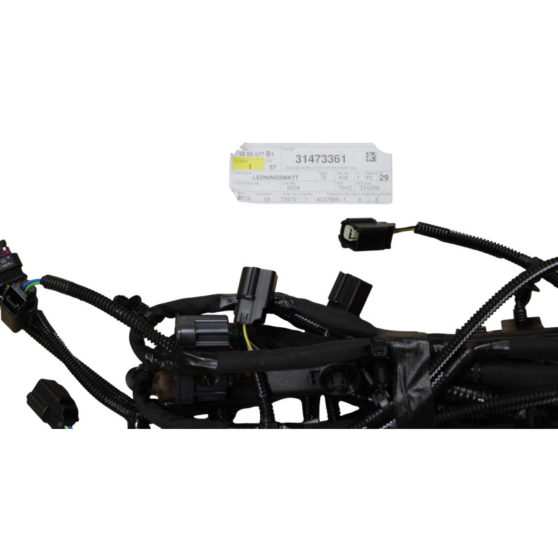 VOLVO V40CC wiązka instalacyjna przedniego zderzaka PDC OE