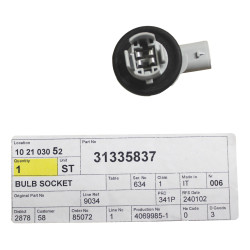 VOLVO V40 V40CC oprawka gniazdo żarówki świateł do jazdy dziennej DRL OE