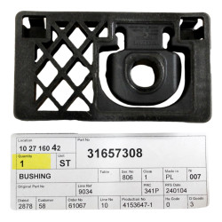 VOLVO S60 V60 S90 V90 XC60 XC90 II lewa tuleja guma mocowanie chłodnicy OE