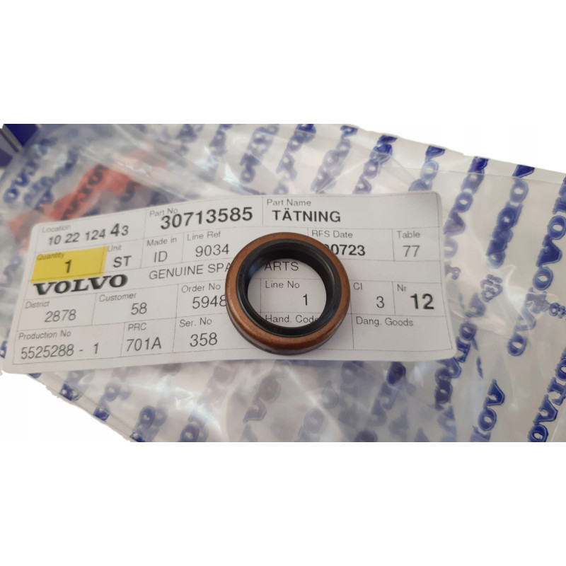 VOLVO C30 C70 S40 S80 V40 Uszczelniacz wybieraka skrzyni biegów 30713585 OE