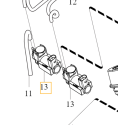 VOLVO V40 S60 V60 S80 V70 S90 V90 XC40 XC60 XC90 II zawór podciśnienia OE